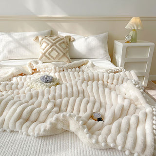 Angora Kuscheldecke