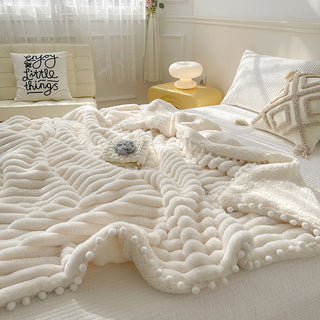 Angora Kuscheldecke